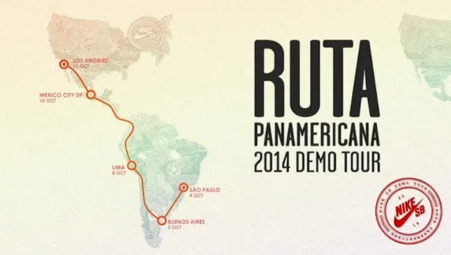 El Nike SB Ruta Panamericana llegará a México