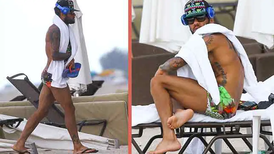 Dani Alves vacaciona muy solito en Miami