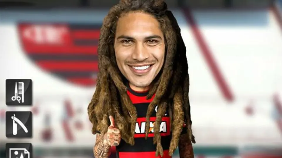 Crean App para cambiarle el look a Paolo Guerrero