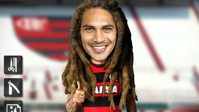 Crean App para cambiarle el look a Paolo Guerrero
