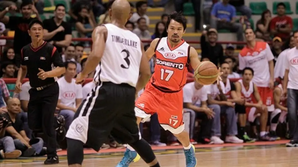 Pacquiao debuta en el basquetbol de Filipinas