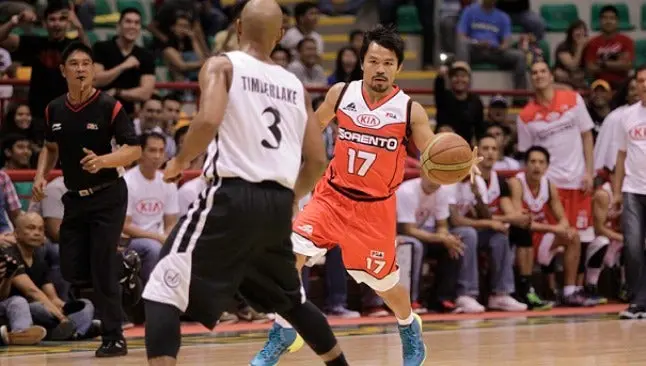 Pacquiao debuta en el basquetbol de Filipinas