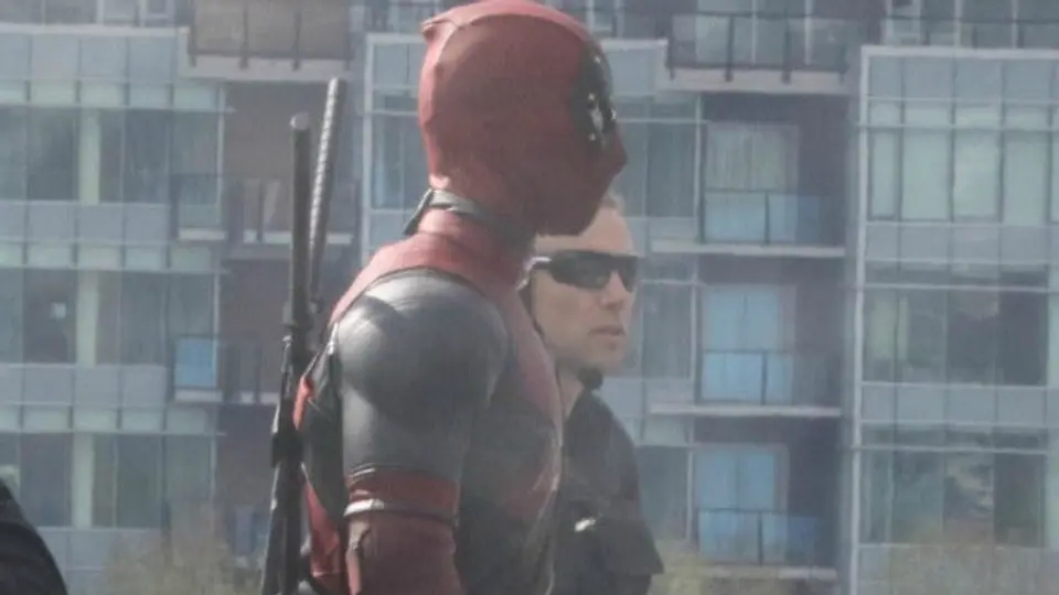 Filtran imágenes de la grabación de Deadpool