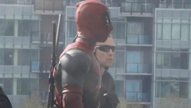Filtran imágenes de la grabación de Deadpool