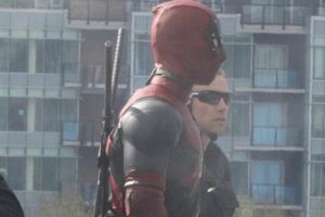 Filtran imágenes de la grabación de Deadpool