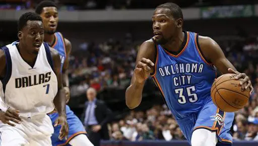 Kevin Durant se perderá el inicio de la NBA