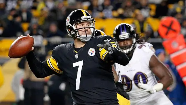 Roethlisberger luce Pittsburgh se impone a Cuervos