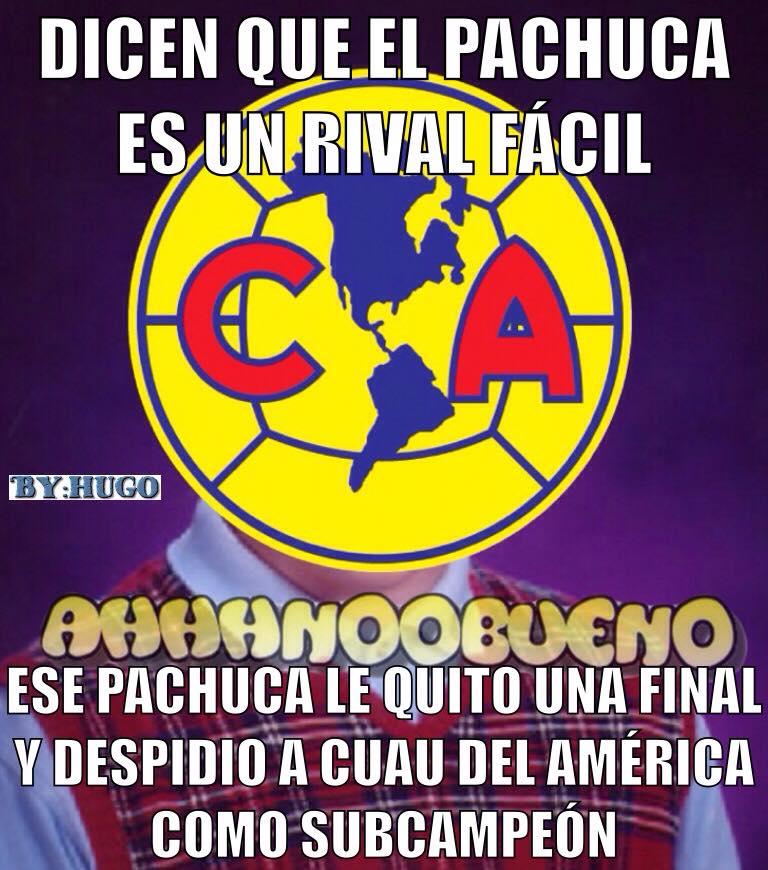 Los memes del Pachuca-América en Liguilla