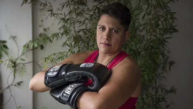 Boxeo cambió la vida de Alejandra Jiménez