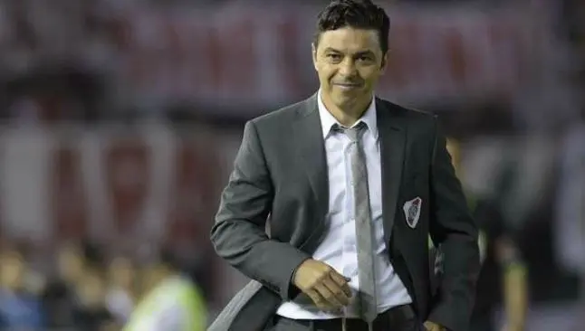 Marcelo Gallardo dirigiendo un partido de River Plate | ESPECIAL
