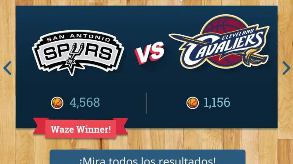 Playoffs de la NBA llegan a Waze