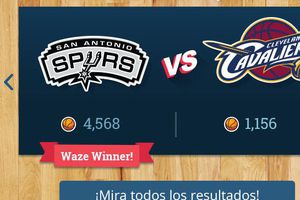 Playoffs de la NBA llegan a Waze
