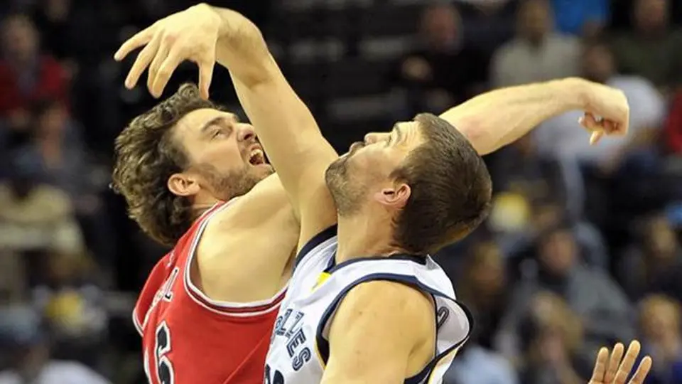Los Gasol, primera pareja de hermanos titular en juego de Estrellas