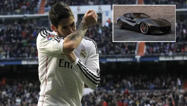 Isco se regala Ferrari para celebrar golazo contra el Depor