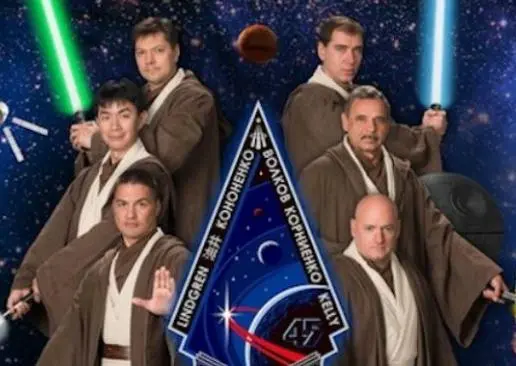 NASA transforma a sus astronautas en Jedis'
