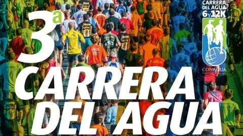 Conagua invita a la tercera edición de la Carrera del Agua