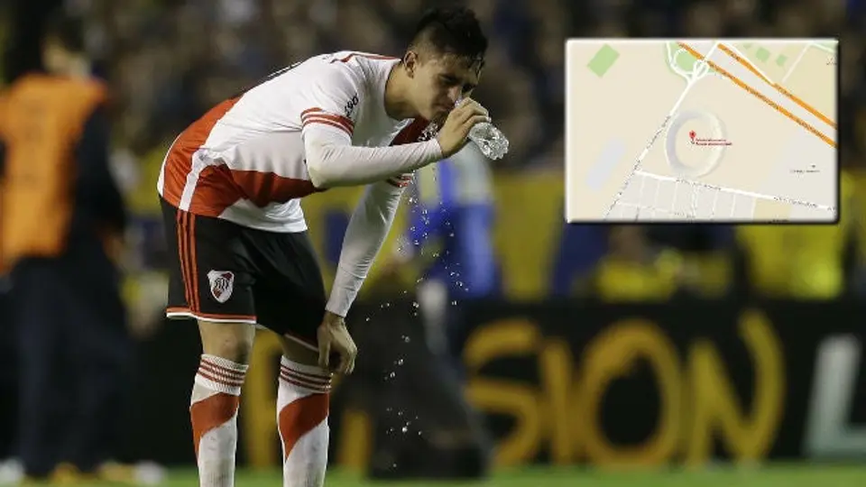 Google Maps 'trollea' al futbol argentino
