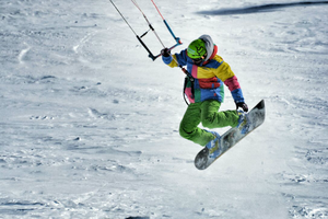 Concluye el Campeonato de Snowkite en Argentina