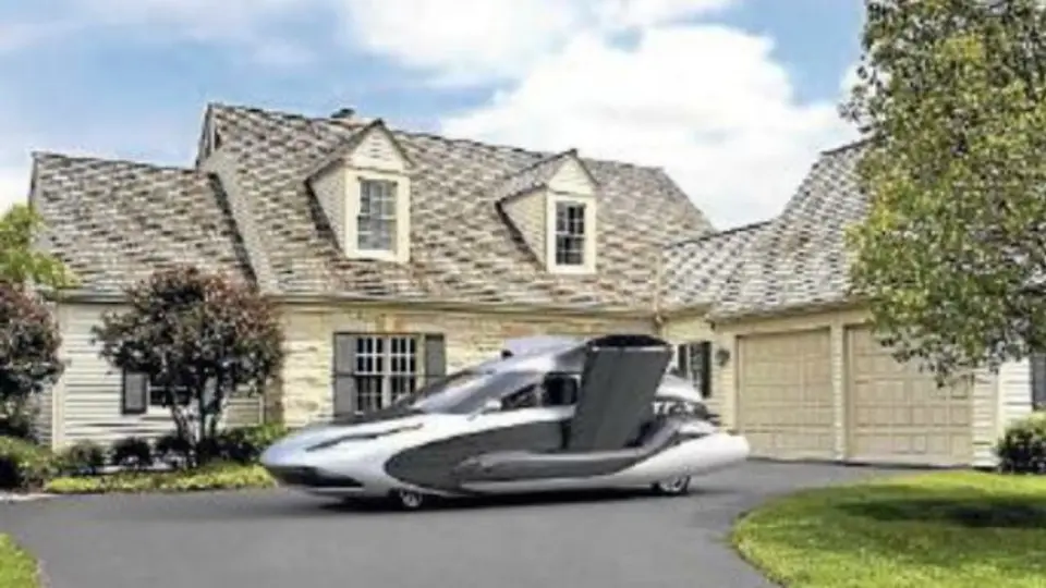 TF-X, el auto volador futurista