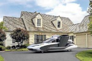 TF-X, el auto volador futurista