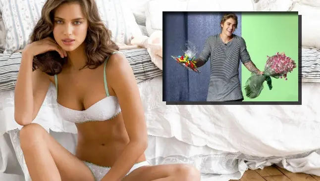 Justin Bieber e Irina se coquetean en Coachella