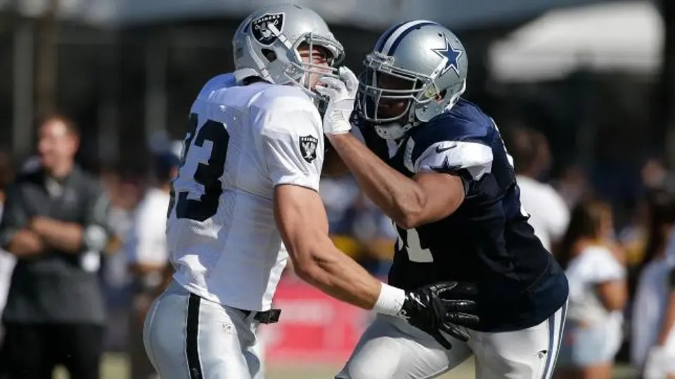 Raiders y Vaqueros protagonizan pelea en práctica