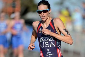 Gwen Jorgensen, campeona del Mundial de Triatlón