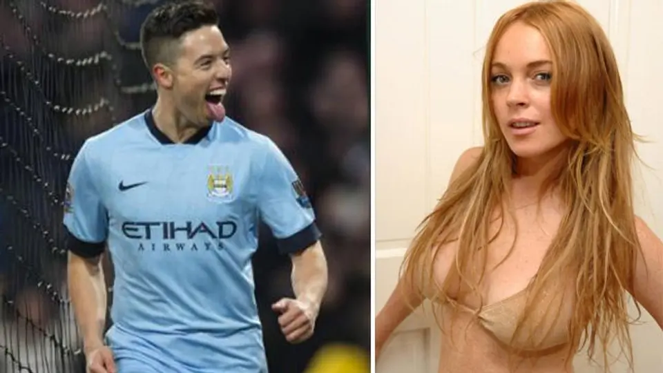Nasri habría engañado a su novia con Lindsay Lohan