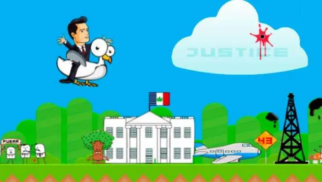 Crean Flappy Bird con Enrique Peña Nieto