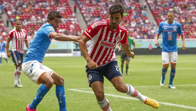 Oswaldo Alanís durante el partido con Cruz Azul | MEXSPORT