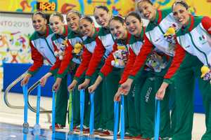 Equipo de nado sincronizado logra tercera plata de México
