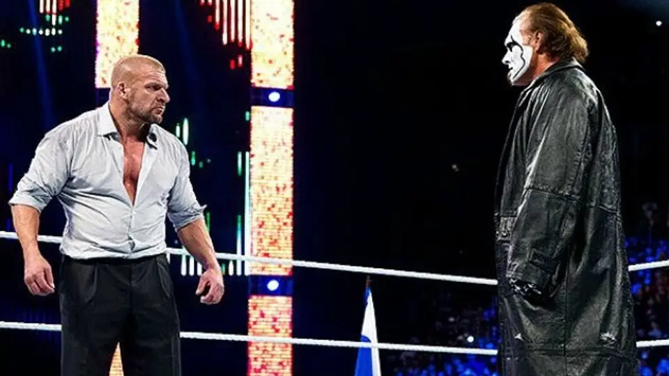 Triple H reta cara a cara a Sting en el WWE Fast Lane