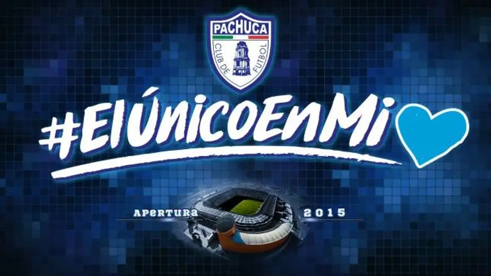 Pachuca estrena hashtag para el próximo torneo
