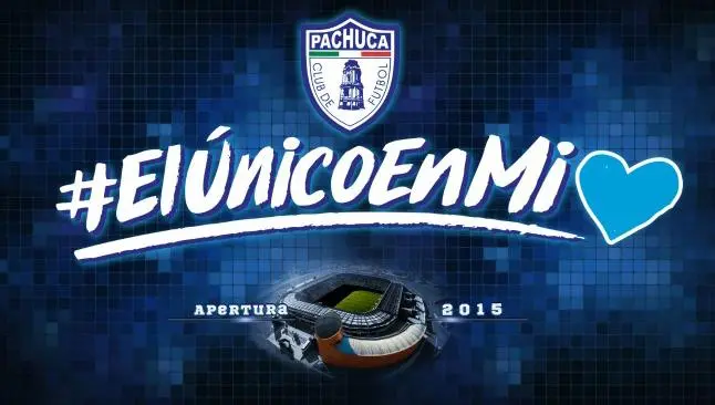 Pachuca estrena hashtag para el próximo torneo