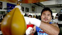 Pacquiao realiza primera prueba antidopaje