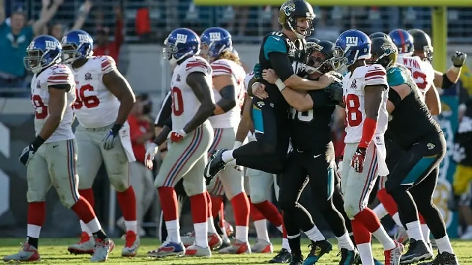 Jacksonville remonta 21 puntos para vencer a Gigantes