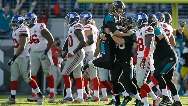 Jacksonville remonta 21 puntos para vencer a Gigantes
