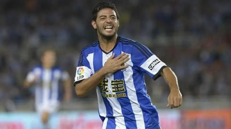 Carlos Vela, el jugador del mes en La Liga de España