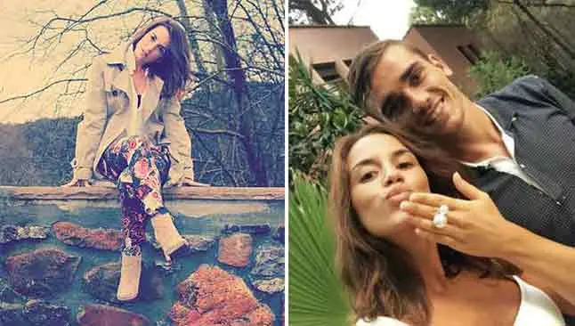 Erika Choperena, la bella novia de Griezmann