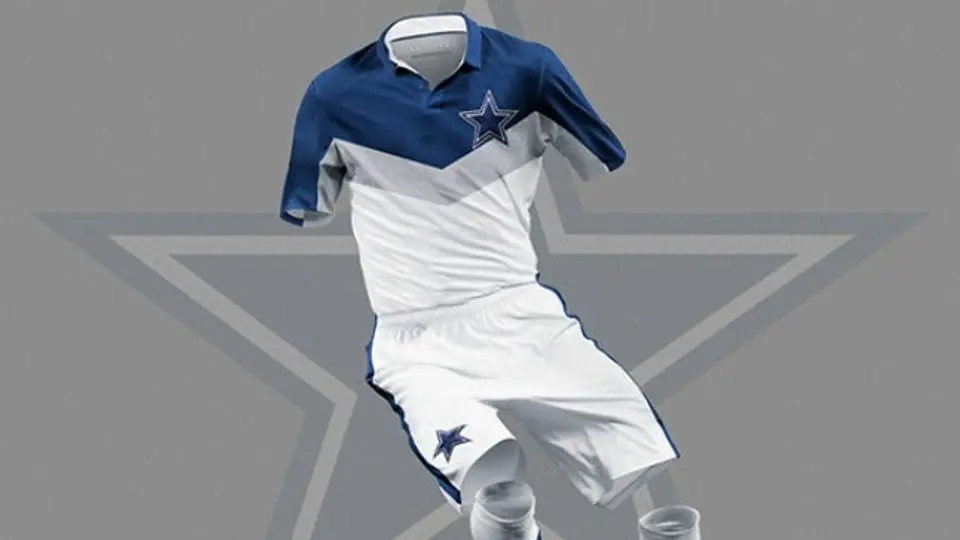 Así serían los uniformes de NFL si fueran de futbol