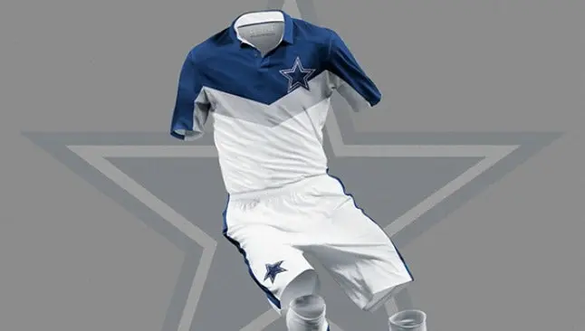 Así serían los uniformes de NFL si fueran de futbol