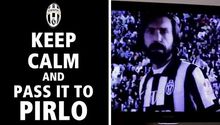 Juventus lanza campaña: 'Mantengan la calma y pasen el balón a Pirlo'