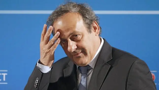 Michel Platini en conferencia | AP