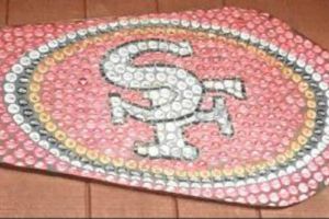 Venden tablas de surf hechas con corcholatas al estilo de la NFL