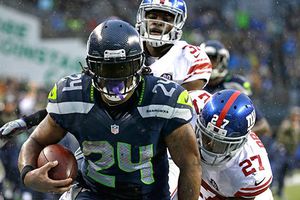 Marshawn Lynch, clave en la victoria de Seattle