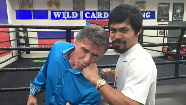 'Rocky' se declara admirador de Pacquiao