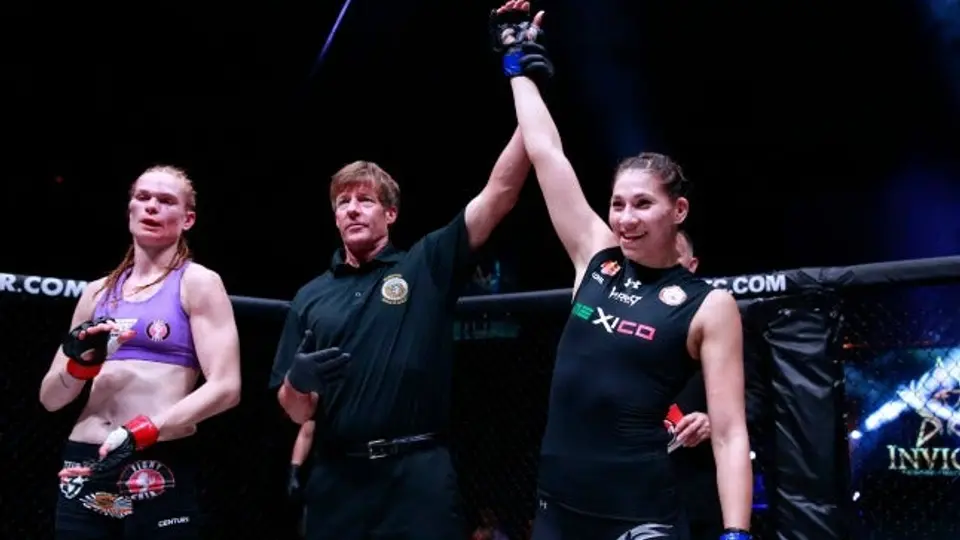 Mexicanas Aldana y Grasso ganan en Invicta 8