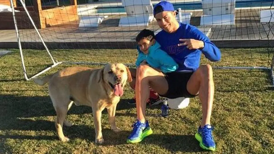 Cristiano Ronaldo pierde 'cascarita' contra su hijo