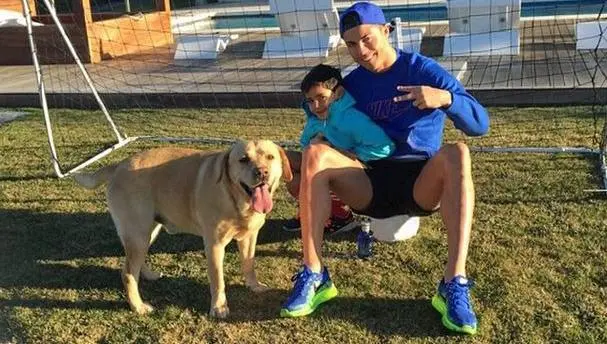 Cristiano Ronaldo pierde 'cascarita' contra su hijo