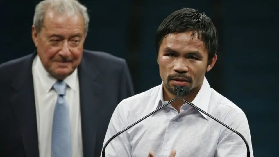 Pacquiao dijo que lesión en el hombro afectó su rendimiento